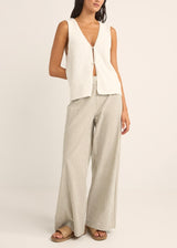 Valley Stripe Wide Leg Pant