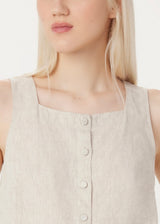 The Shell Linen Top