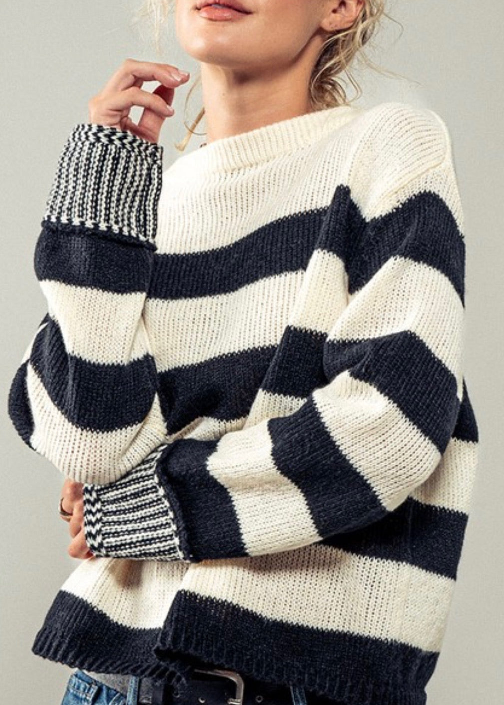 Tava Stripe Sweater