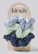 Cloud Scrunchies 3pc Set - Garden Bouquet