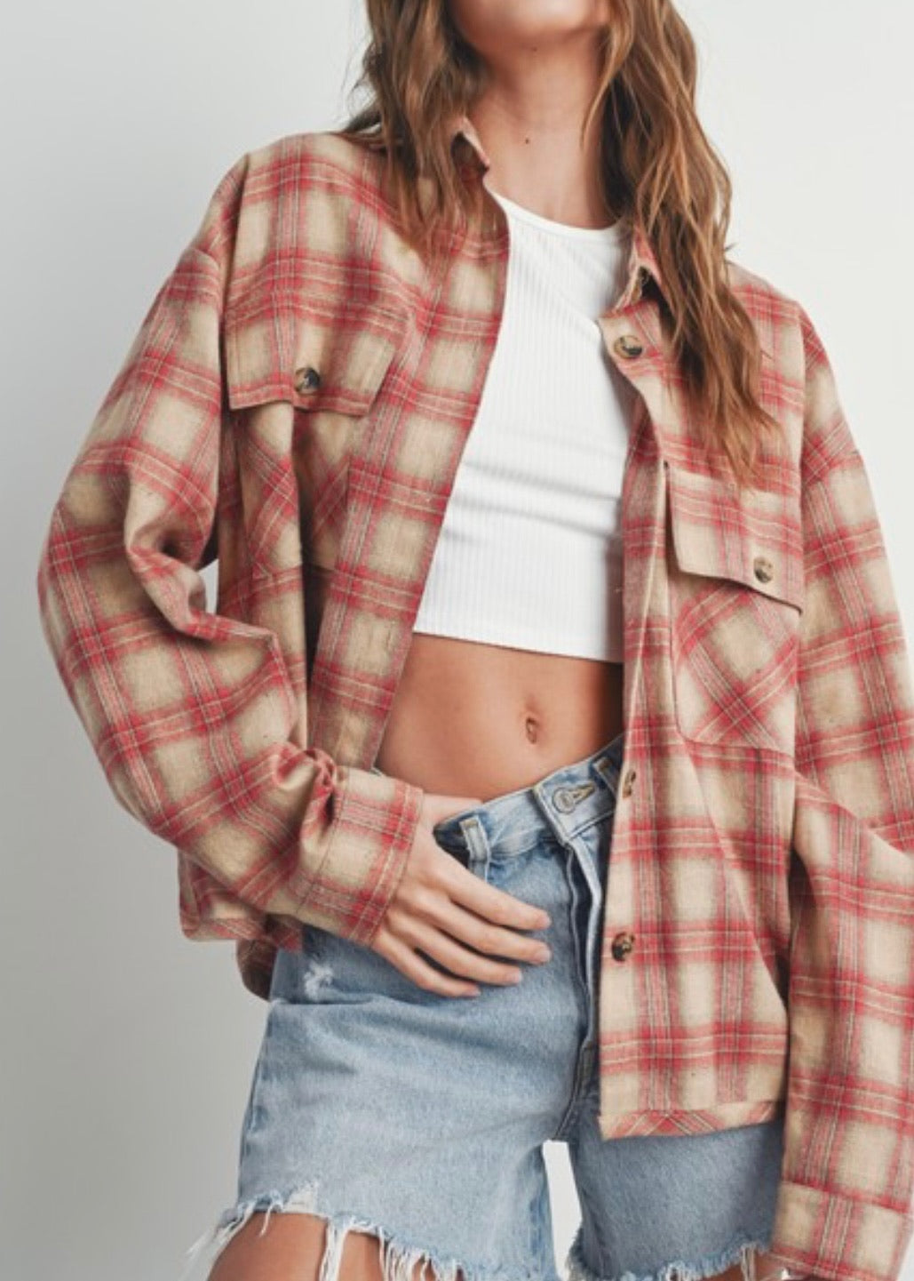 Rosie Plaid Jacket