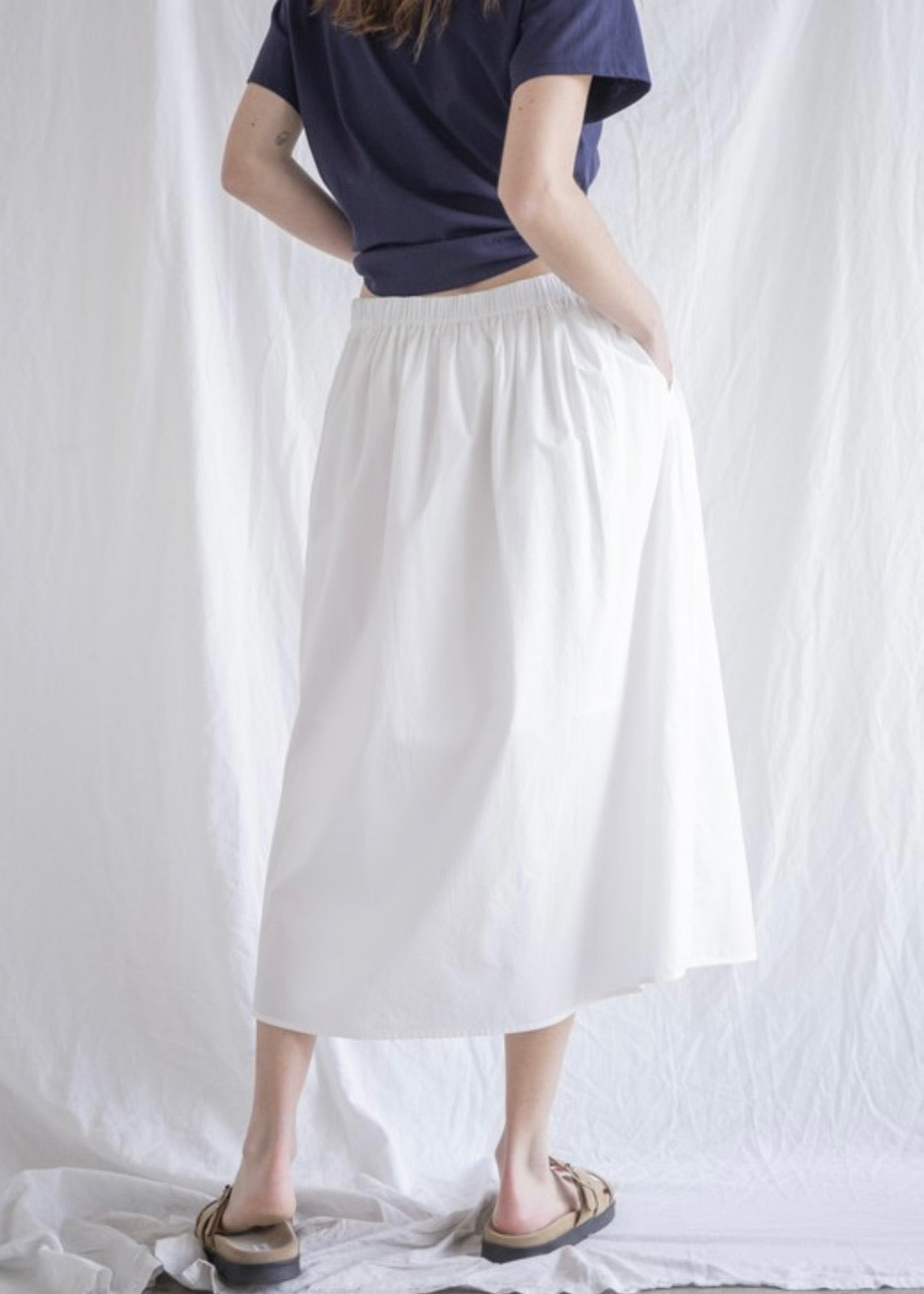 IMPERFECT Mya Poplin Skirt