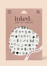 Nail Art Temporary Tattoo Pack