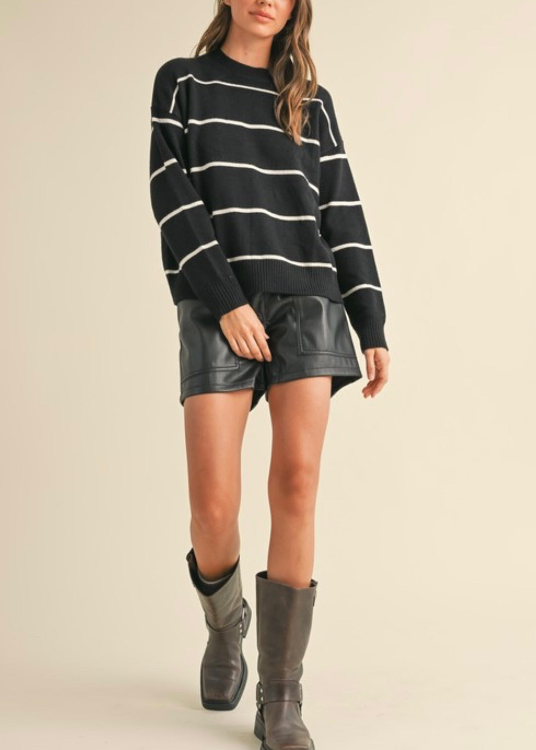 Donna Stripe Sweater