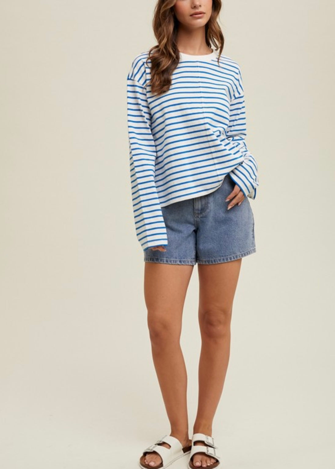 Saylor Striped Longsleeve Tee