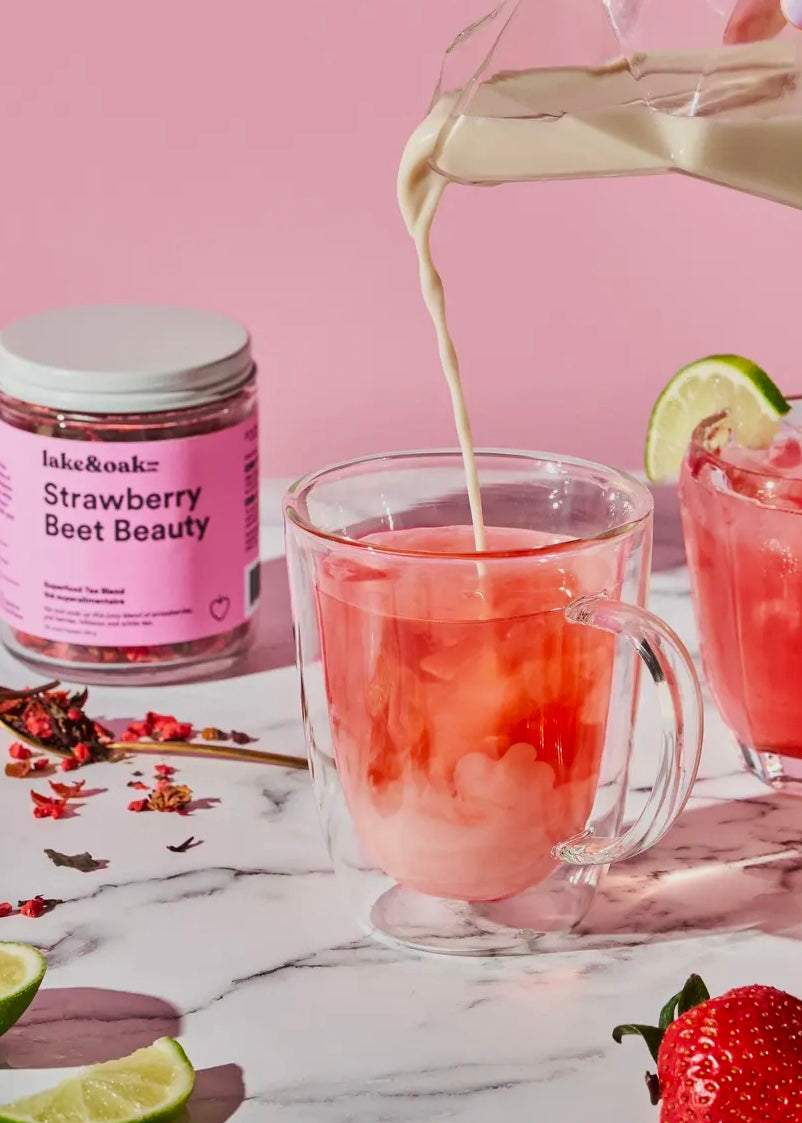 Strawberry Beet Beauty Superfood Tea Blend