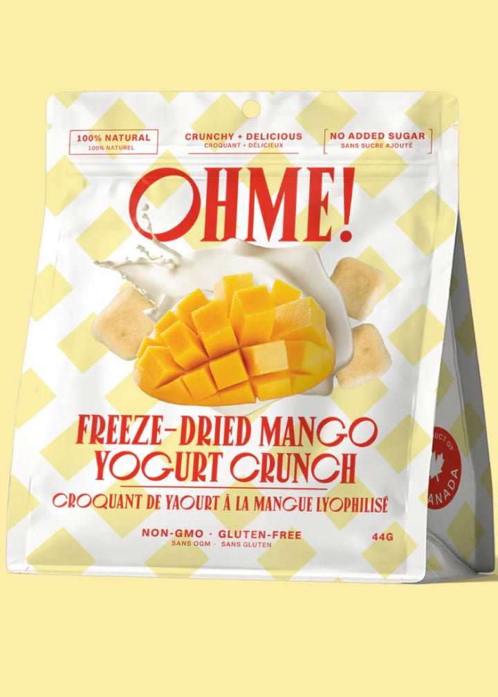 Freeze-Dried Mango Yogurt Crunch