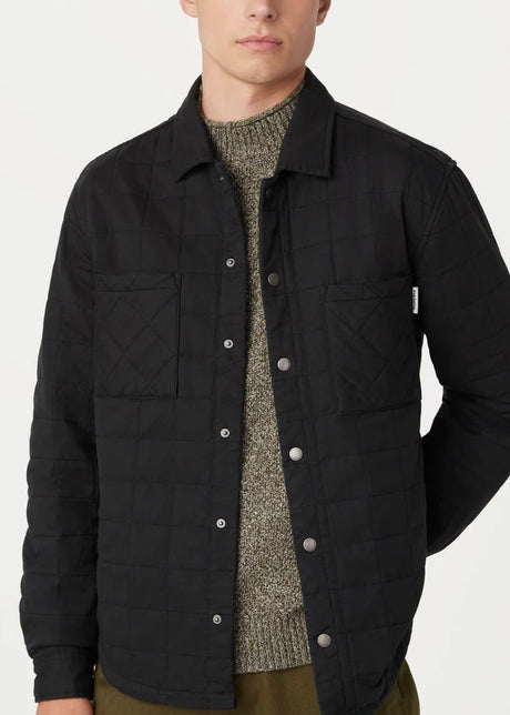 The Quilted Overshirt