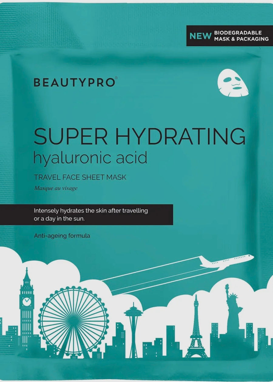 Super Hydrating Travel Sheet Mask - 100% Biodegradable