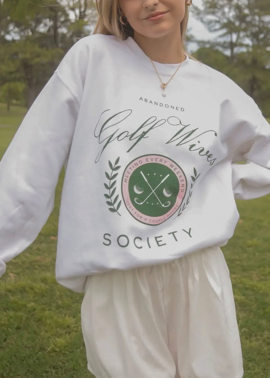 Abandoned Golf Wives Sweatshirt