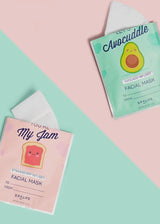 You're My Jam & Let's Avocuddle, Valentines' Face Mask 6 Pk