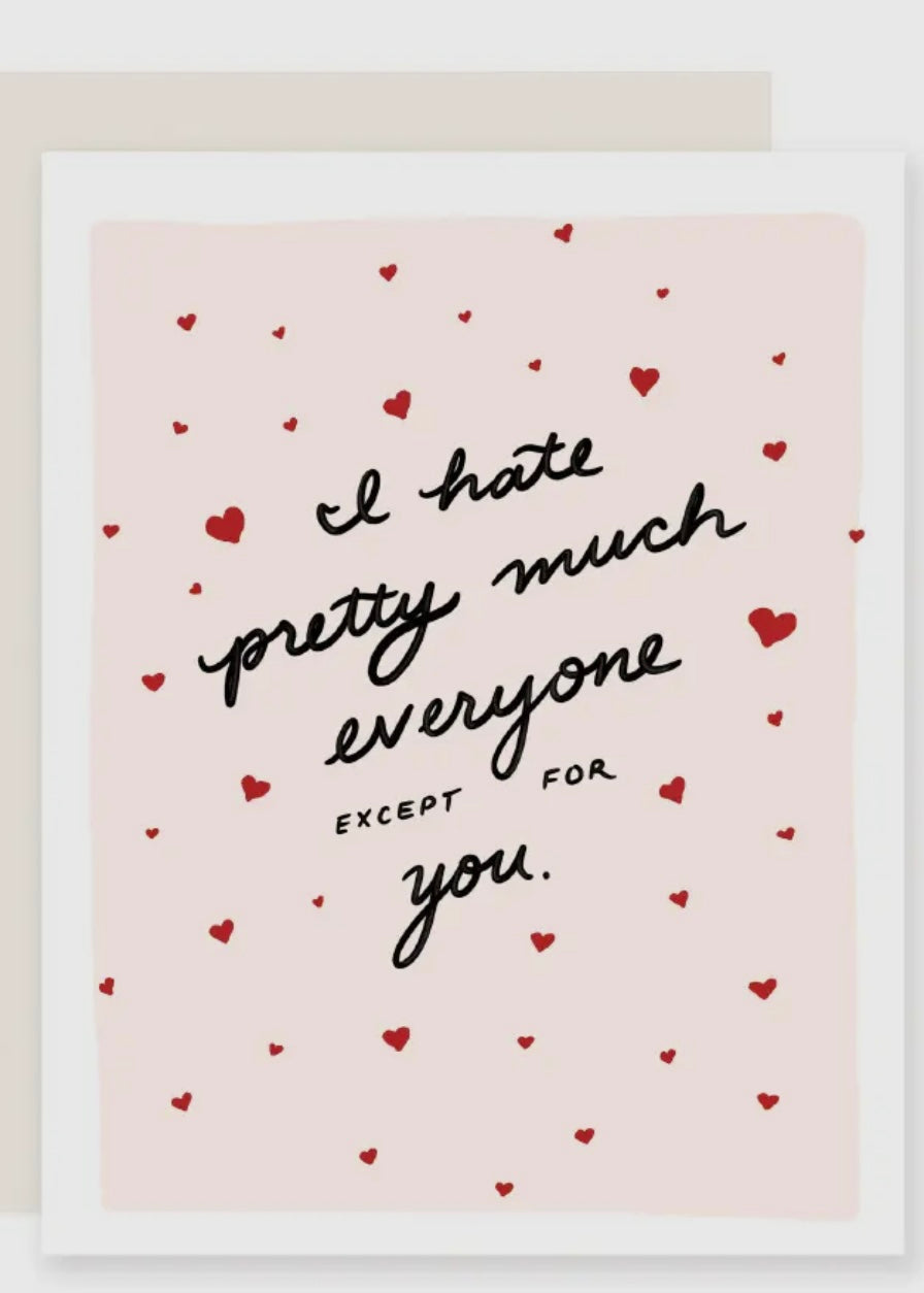 Hate Everyone Card