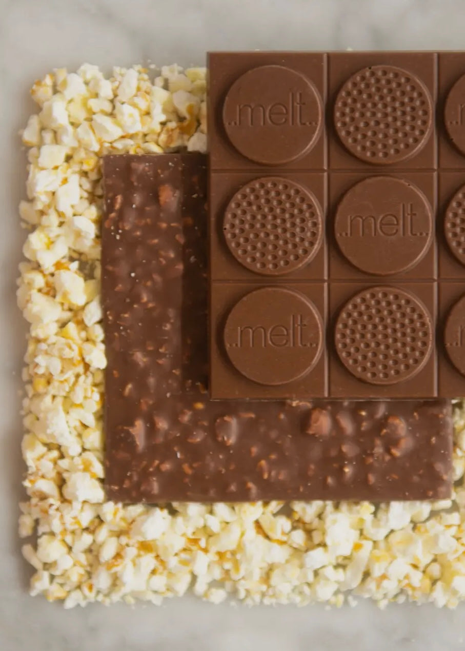 Popcorn Milk Chocolate Bar