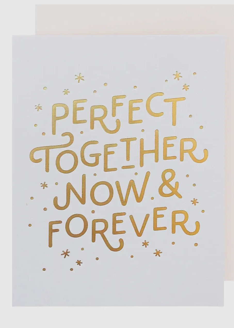 Perfect Forever Wedding Card