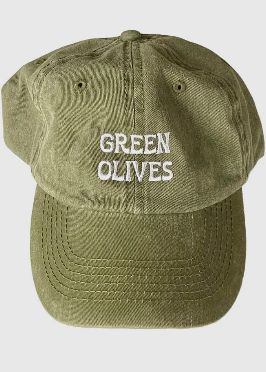 Green Olives Baseball Cap