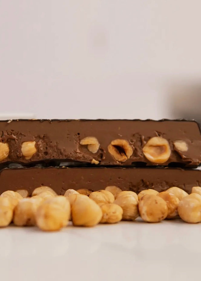 Dark Chocolate Hazelnut Gianduja Terrine