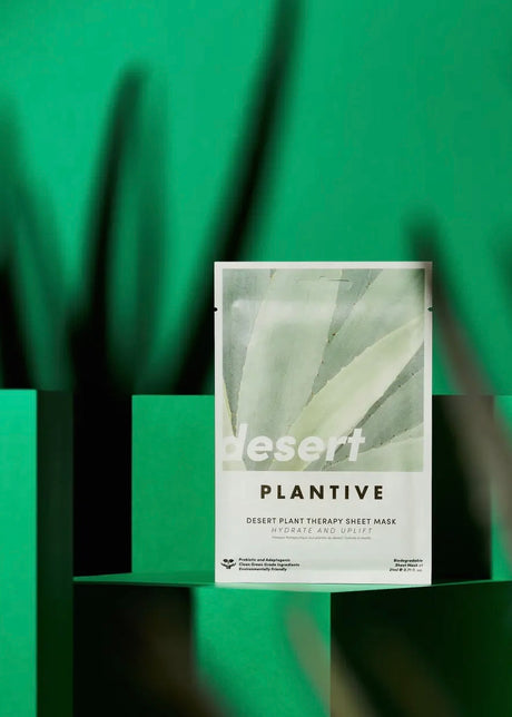 Plantive Desert Plant Therapy Biodegradable Face Sheet Mask