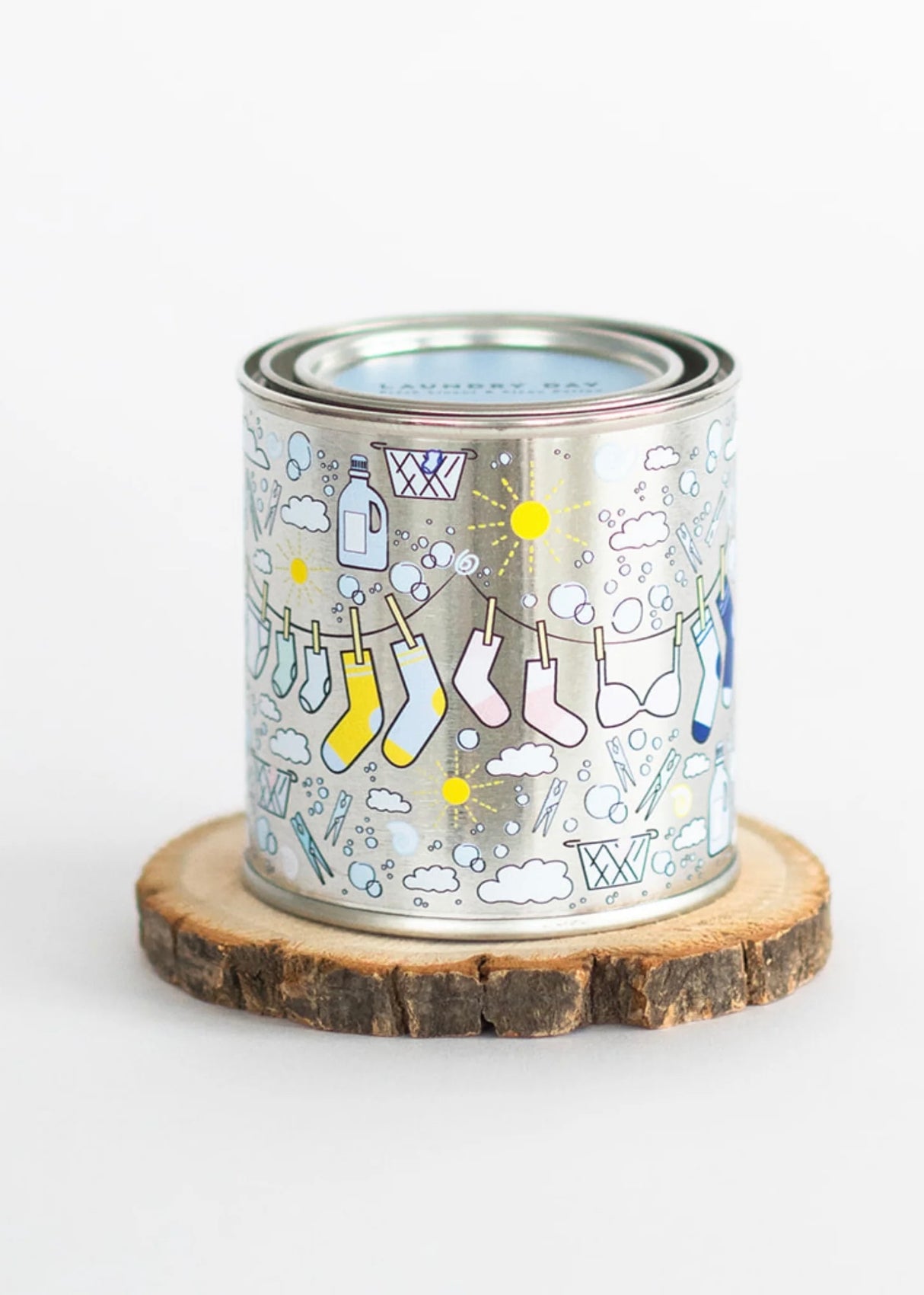 Laundry Day Paint Tin Candle