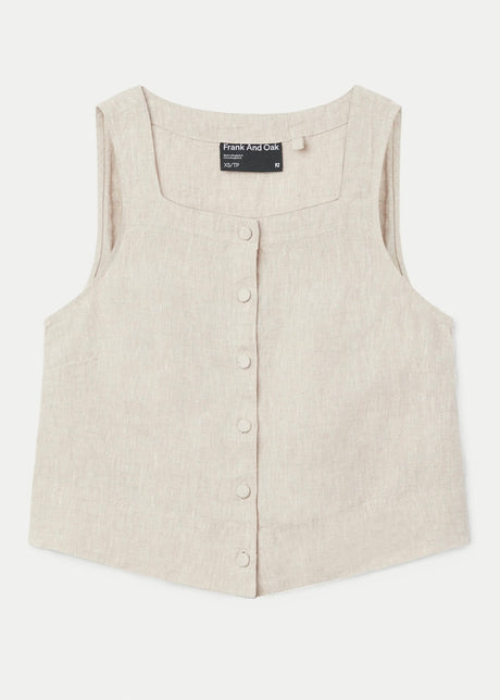 The Shell Linen Top