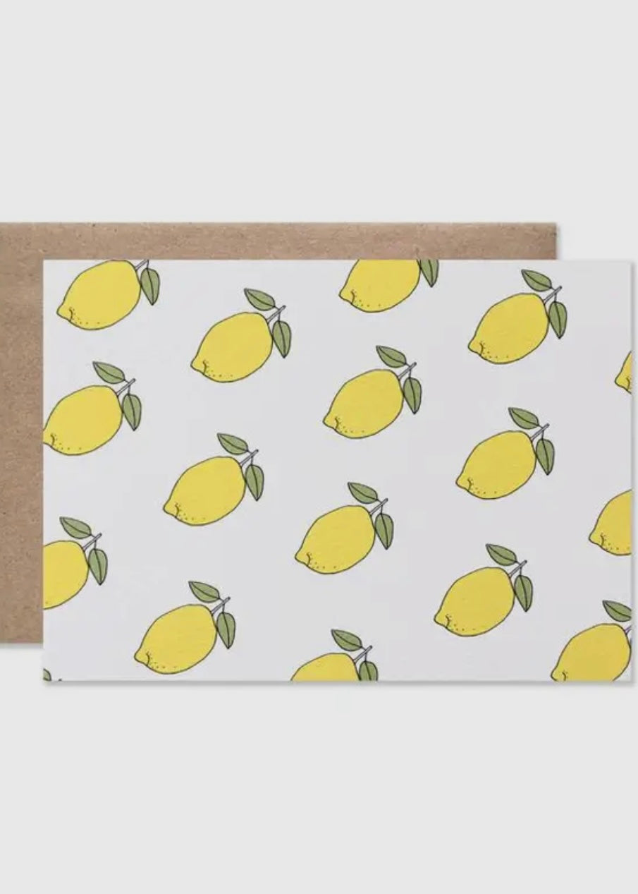 Lemon Note Set of 8