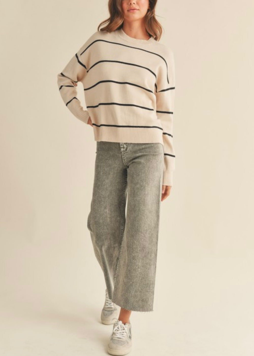 Donna Stripe Sweater