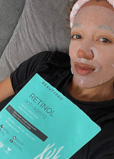 Retinol Anti-Ageing Sheet Mask - 100% Biodegradable