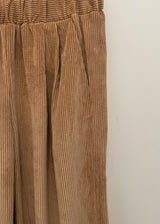 Corduroy Pleated Pants