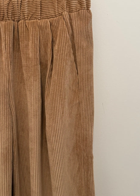 Corduroy Pleated Pants