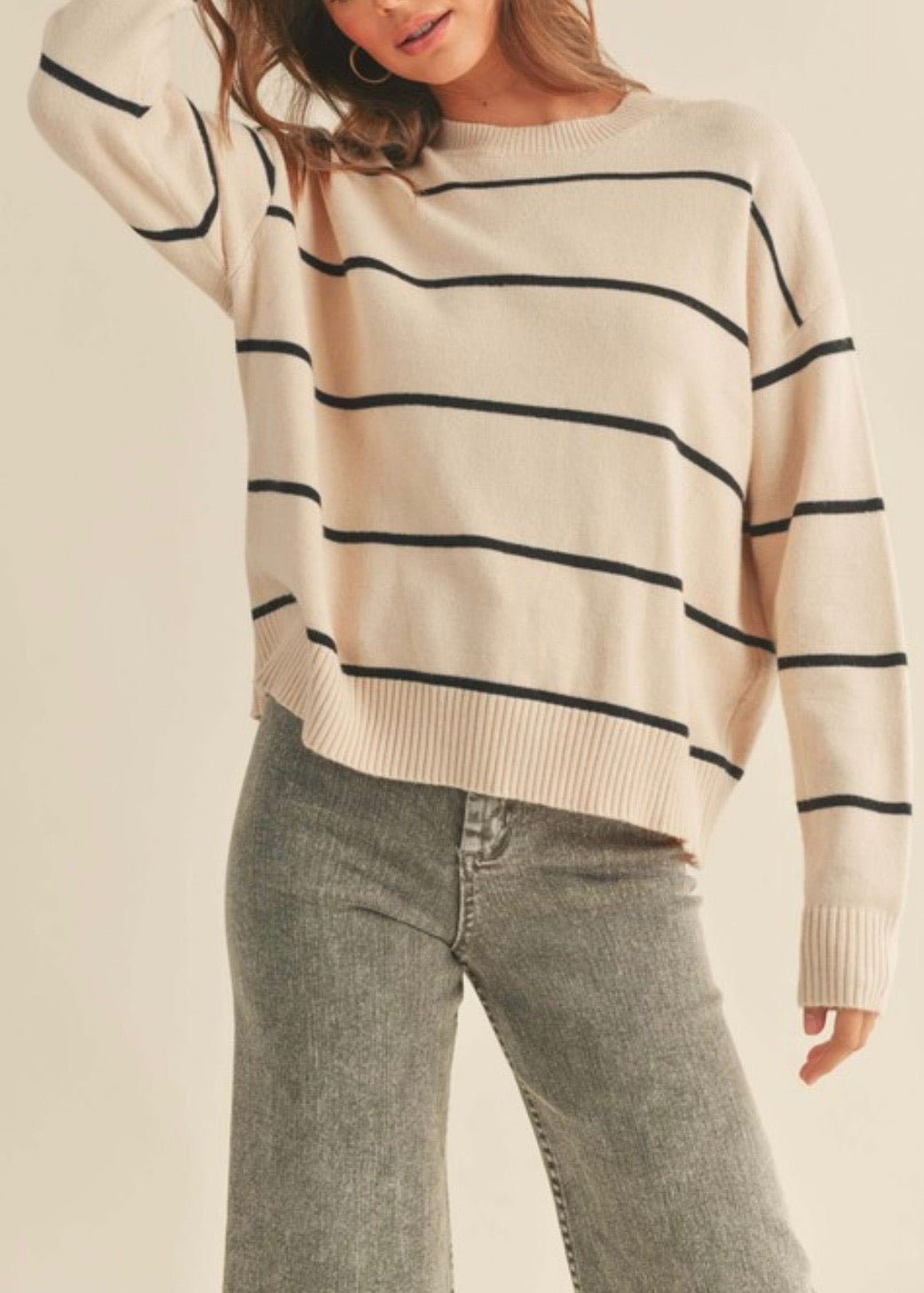 Donna Stripe Sweater