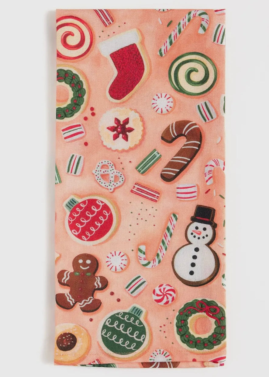 Sweet Holiday Kitchen Towel