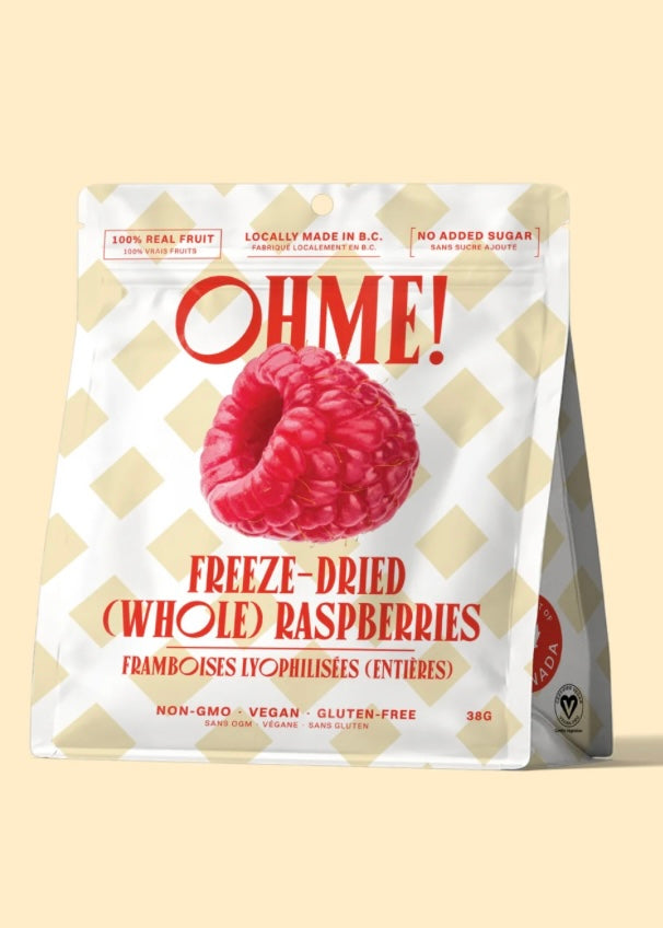 Freeze-Dried Raspberries Whole