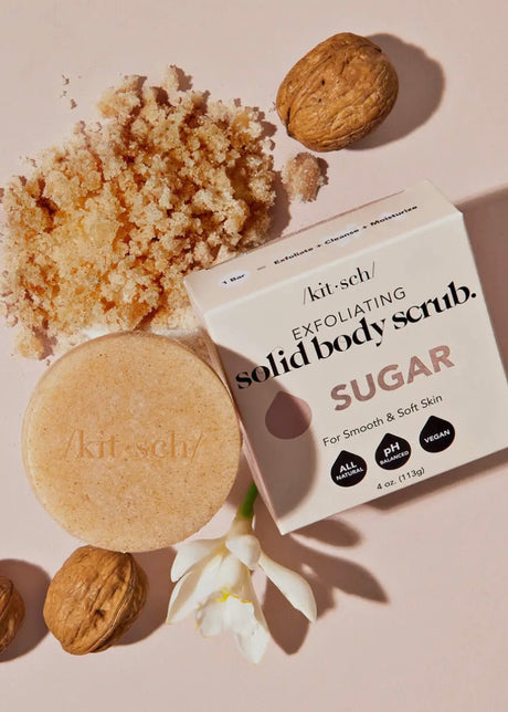 Sugar Exfoliating Body Scrub Bar