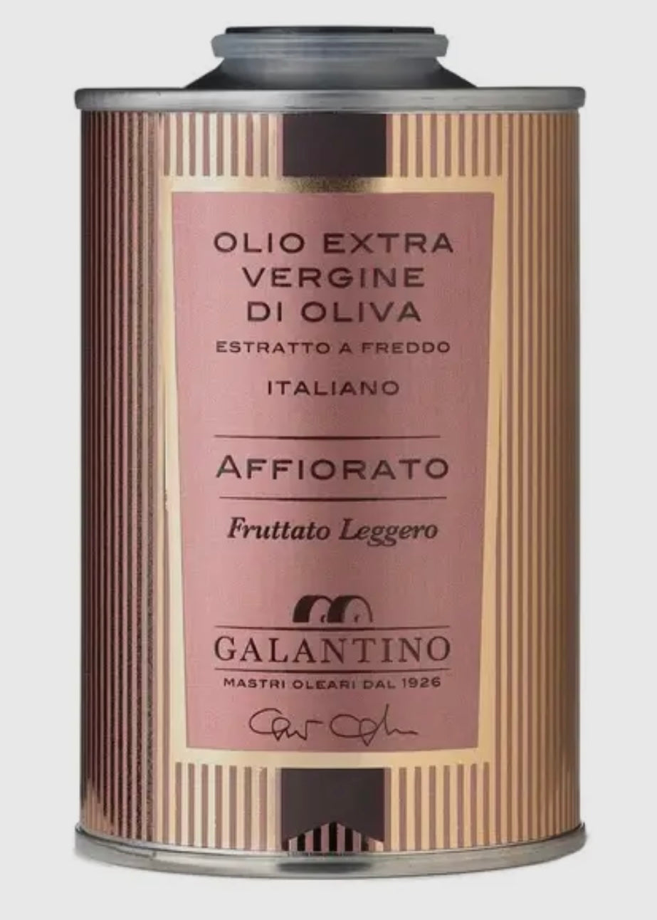 Affiorato Light Extra Virgin Olive Oil Tin By Galantino