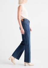 Midweight Performance Denim Wide Leg