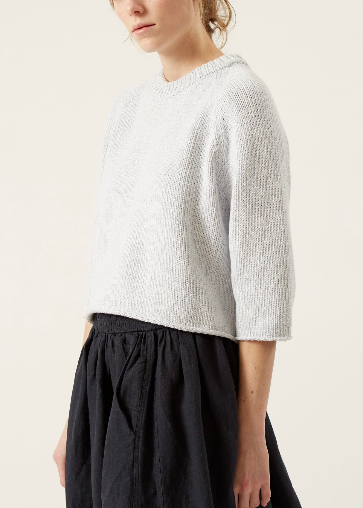 Jeanne Cotton and Cashmere Sweater