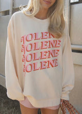 Jolene Cord Sweatshirt