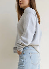 Crewneck Cotton Sweater