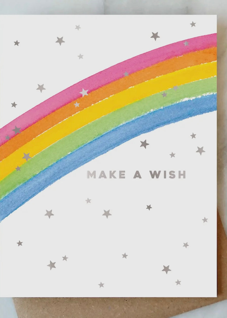 Rainbow Birthday Greeting Card