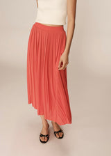 Plisse Pleated Skirt