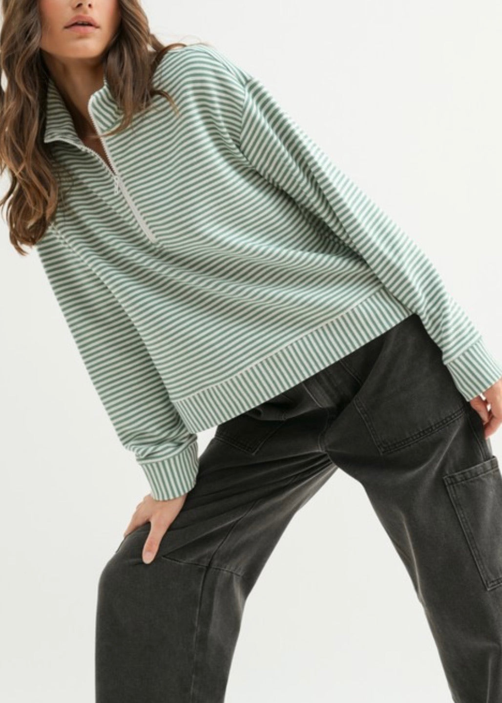 Luanne Stripe Sweater