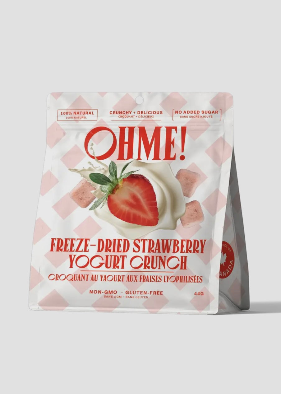 Freeze-Dried Strawberry Yogurt Crunch