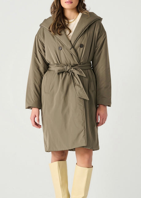 Puffer Trench Jacket