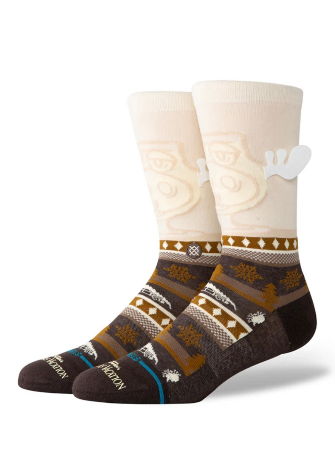 Christmas Vacation x Stance Have Some Eggnog Crew Socks