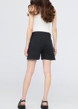 Stretch Canvas High Rise Relaxed Short