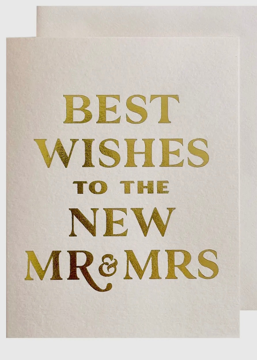 Best Wishes Wedding Card