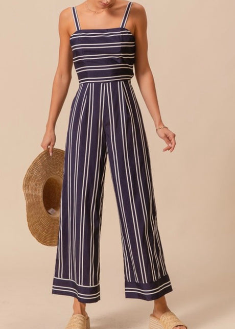 Layla Stripe Jumpsuit