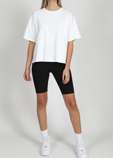 Boxy Crew Neck Tee