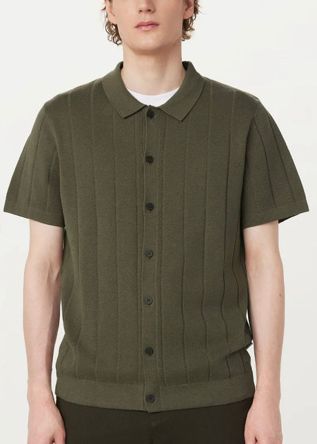 The Knit Button Up Polo