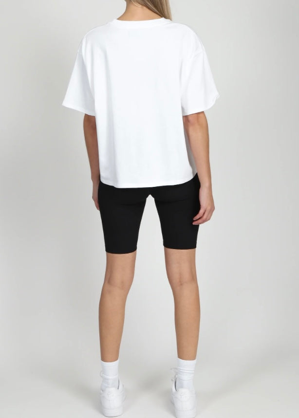 Boxy Crew Neck Tee