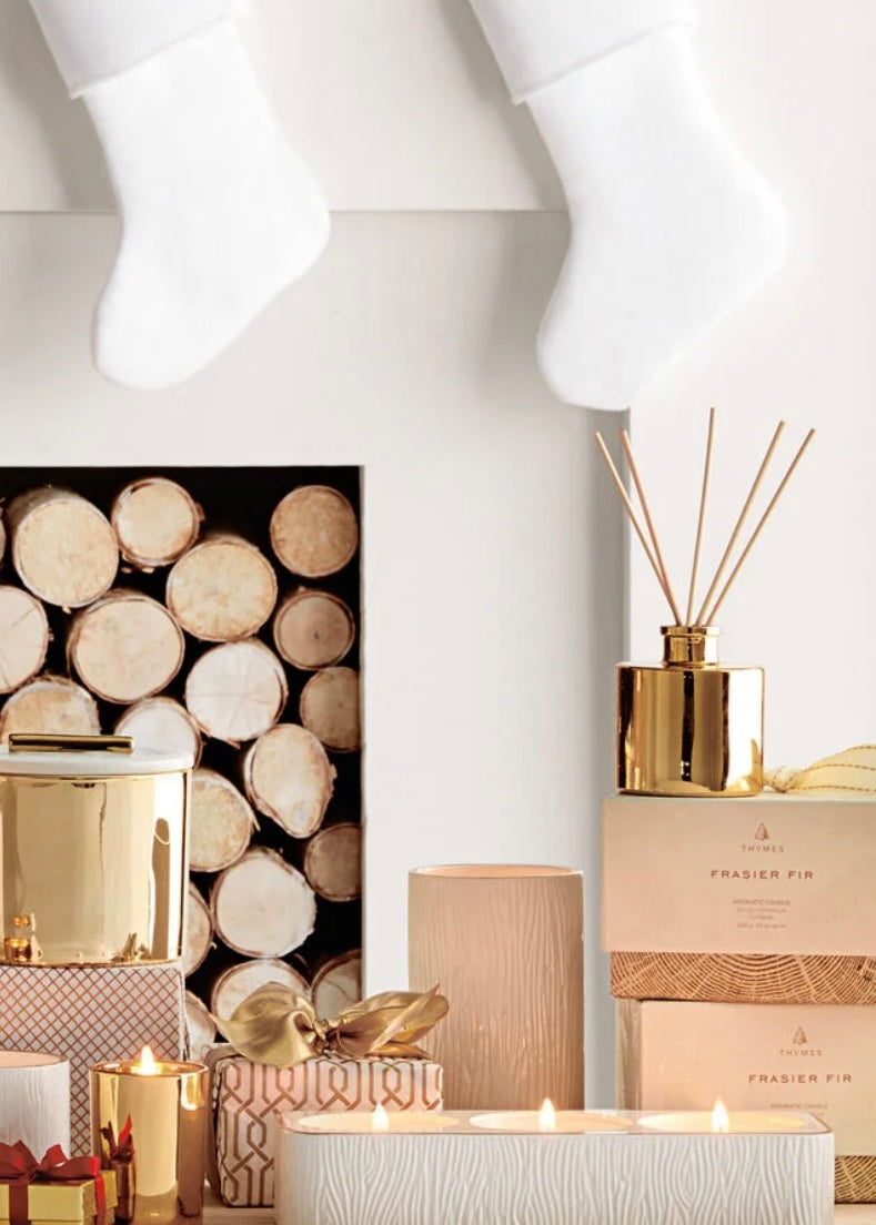 Frasier Fir Petite Gold Reed Diffuser